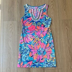 Lilly Pulitzer Floral Sleeveless Dress - Multicolor
